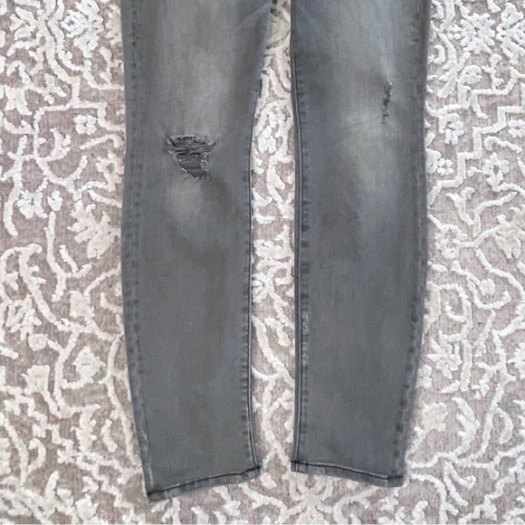 Mother The Looker Distressed Fixed Hem Jeans - Picture 3 of 16